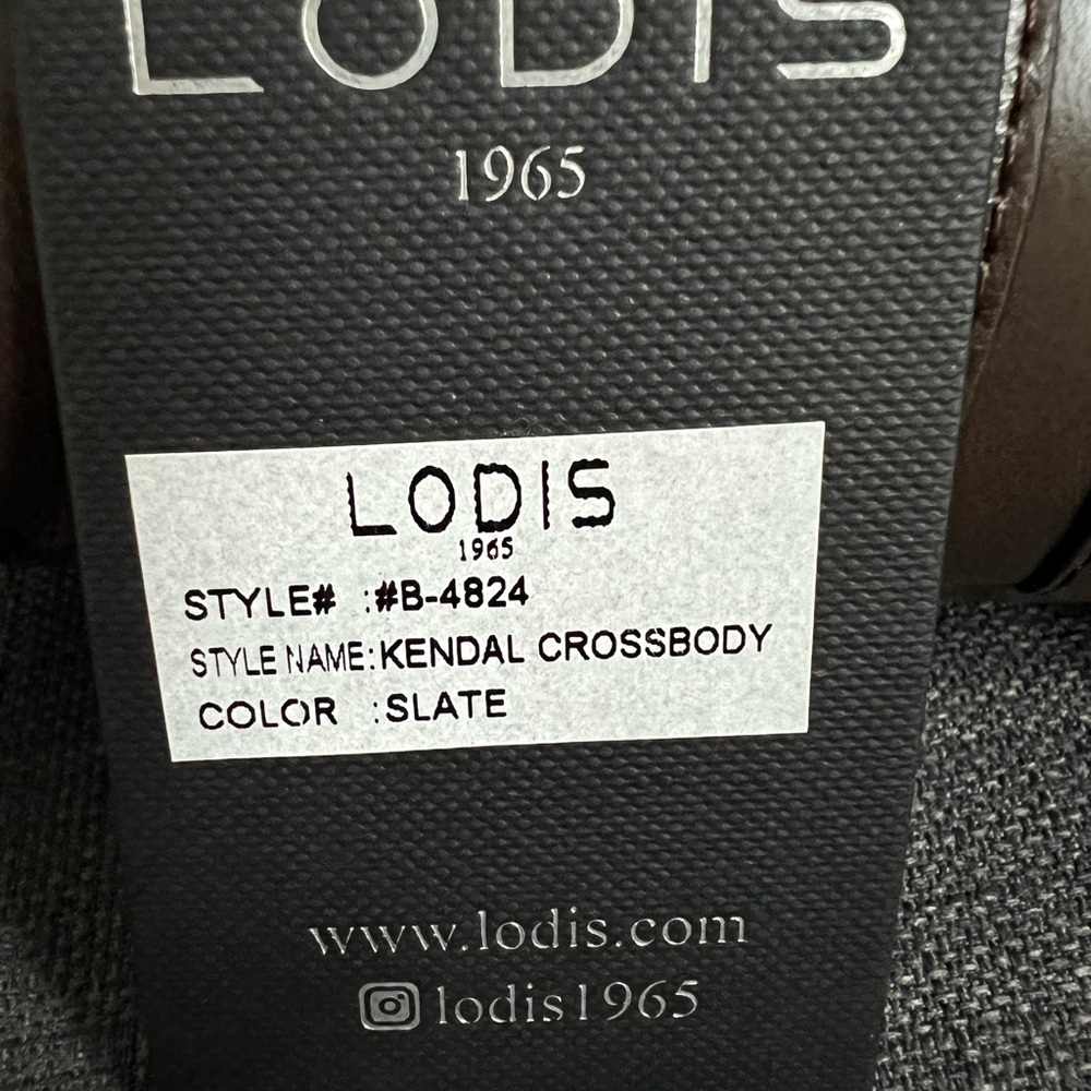 NWT LODIS KENDAL CROSSBODY BAG PURSE LEATHER - Picture 10 of 13